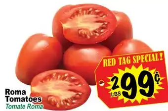 Superior Grocers Roma Tomatoes offer