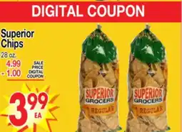 Superior Grocers Superior Chips offer