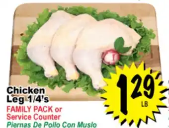 Superior Grocers Chicken Leg 1/4 offer