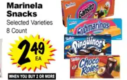 Superior Grocers Marinela Snacks offer