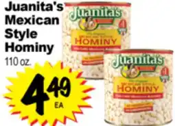 Superior Grocers Juanita's Mexican Style Hominy offer