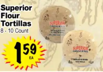 Superior Grocers Superior Flour Tortillas offer