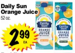 Superior Grocers Daily Sun Orange Juice offer