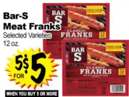 Superior Grocers Bar-S Meat Franks offer