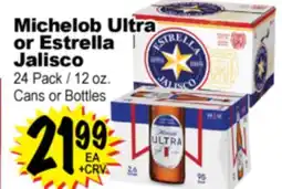 Superior Grocers Michelob Ultra or Estrella Jalisco offer