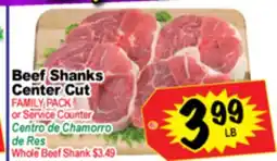 Superior Grocers Beef Shanks Center Cut offer