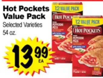 Superior Grocers Hot Pockets Value Pack offer