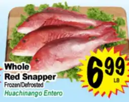 Superior Grocers Whole Red Snapper offer