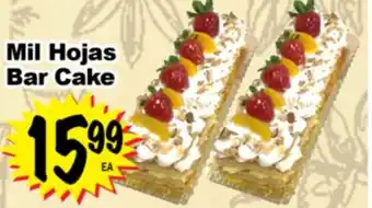 Superior Grocers Mil Hojas Bar Cake offer