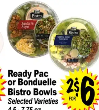 Superior Grocers Ready Pac or Bonduelle Bistro Bowls offer