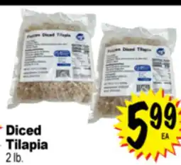 Superior Grocers Diced Tilapia offer