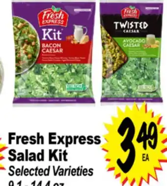 Superior Grocers Fresh Express Salad Kit offer