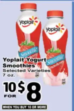 Superior Grocers Yoplait Yogurt Smoothies offer