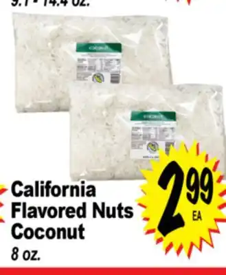 Superior Grocers California Flavored Nuts Coconut offer