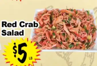 Superior Grocers Red Crab Salad offer