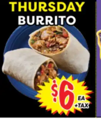 Superior Grocers BURRITO offer