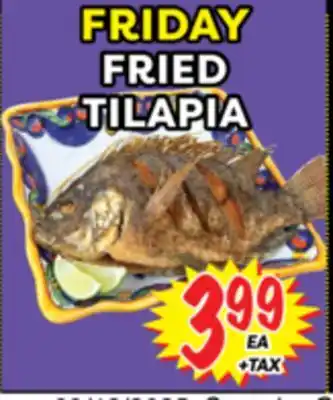 Superior Grocers FRIED TILAPIA offer