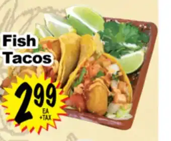 Superior Grocers Fish Tacos offer