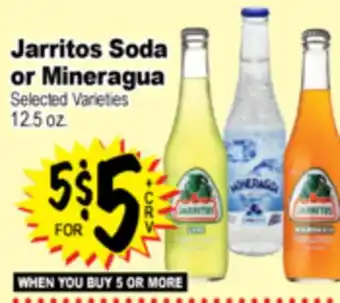 Superior Grocers Jarritos Soda or Mineragua offer