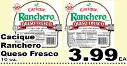 Superior Grocers Cacique Ranchero Queso Fresco offer