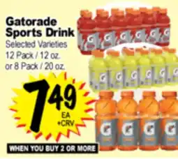 Superior Grocers Gatorade Sports Drink offer