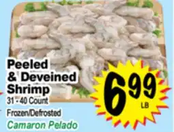 Superior Grocers Peeled & Deveined Shrimp offer