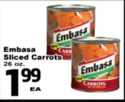 Superior Grocers Embasa Sliced Carrots offer