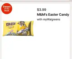 Walgreens M & M' s Easter Candy offer