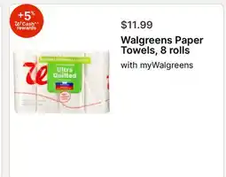 Walgreens Walgreens Paper Towels offer