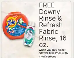 Walgreens Tide Pods offer