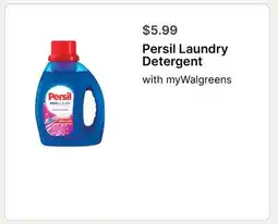 Walgreens Persil Laundry Detergent offer