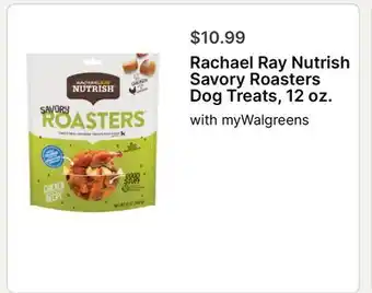 Walgreens Rachael Ray Nutrish Savory Roasters Dog Treats, 12 oz offer