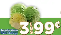 El Super Fresh Green Cabbage offer