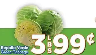 El Super Fresh Green Cabbage offer