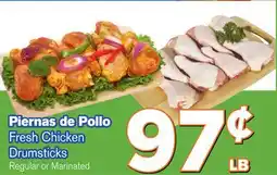 El Super Fresh Fresh Chicken Drumsticks offer