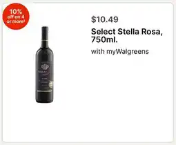 Walgreens Select Stella Rosa, 750ml offer