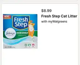 Walgreens Fresh Step Cat Litter offer