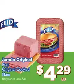 El Super Fresh Fud Original Cooked Ham offer