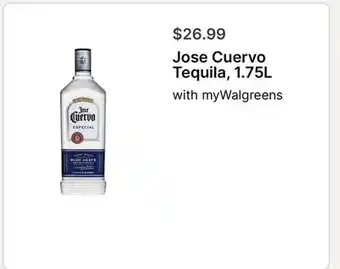 Walgreens Jose Cuervo Tequila, 1.75L offer