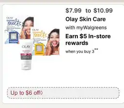 Walgreens Olay Skin Care offer