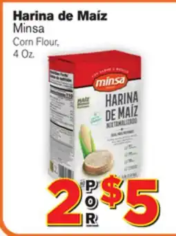 El Super Fresh Minsa Corn Flour offer