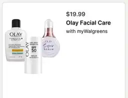 Walgreens Olay Facial Care offer