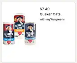 Walgreens Quaker Oats offer