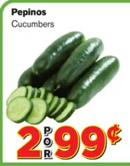 El Super Fresh Cucumbers offer