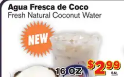 El Super Fresh Fresh Natural Coconut Water offer