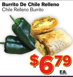 El Super Fresh Chile Relleno Burrito offer