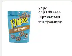 Walgreens Flipz Pretzels offer