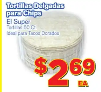 El Super Fresh El Super Tortillas offer