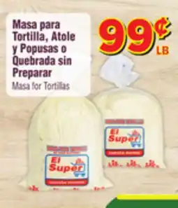 El Super Fresh Masa for Tortillas offer