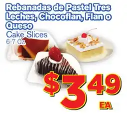 El Super Fresh Cake Slices offer